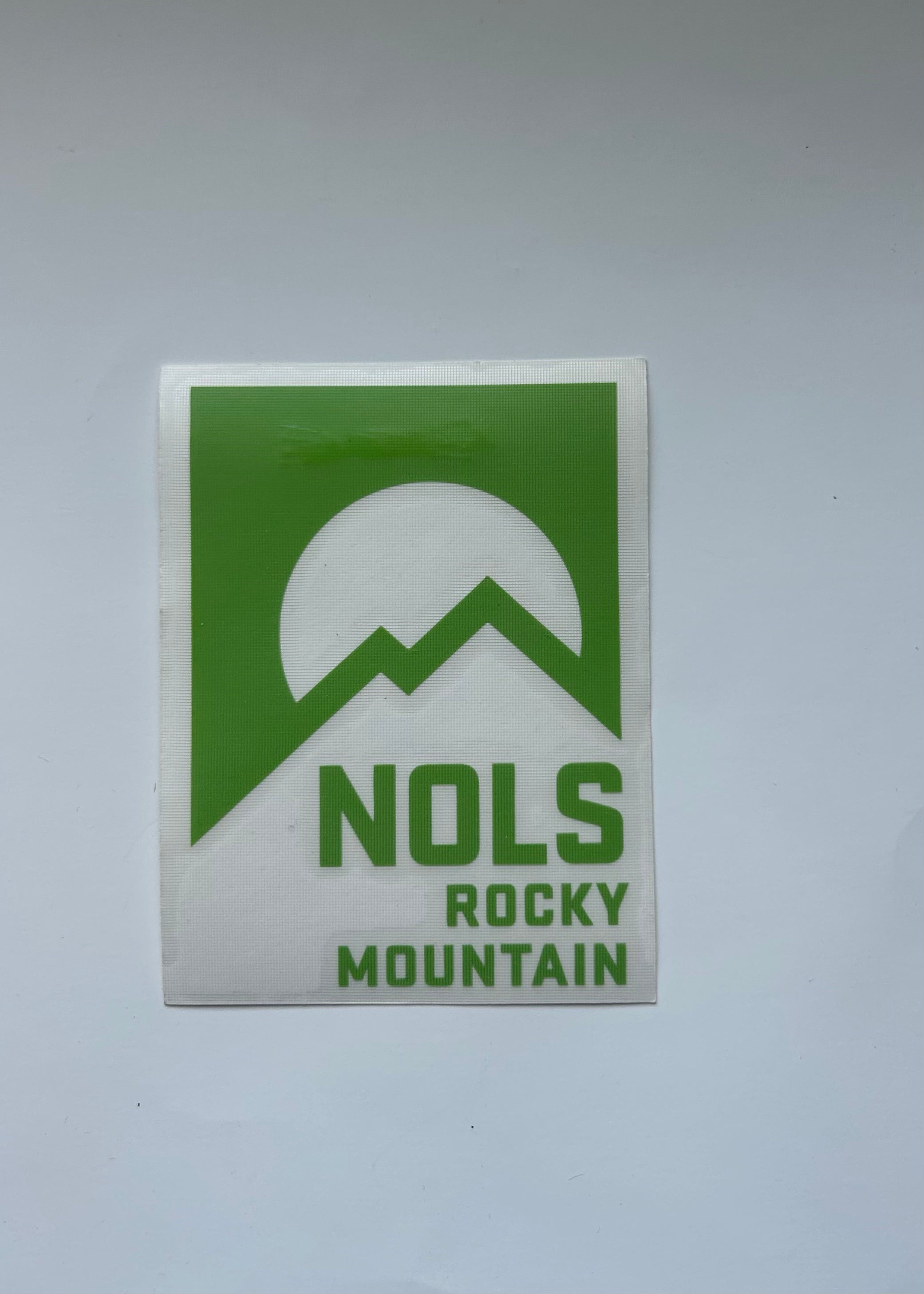 NOLS Rocky Mountain Transfer Sticker